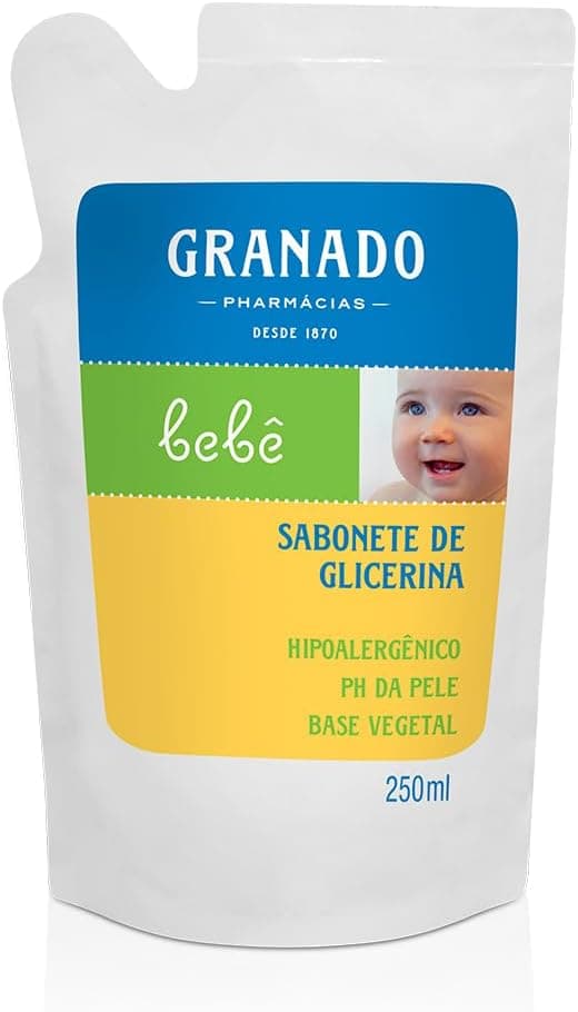 Granado Bebe Sabonete Liquido Tradicional Refil 250ml (Frete Gratis Prime)