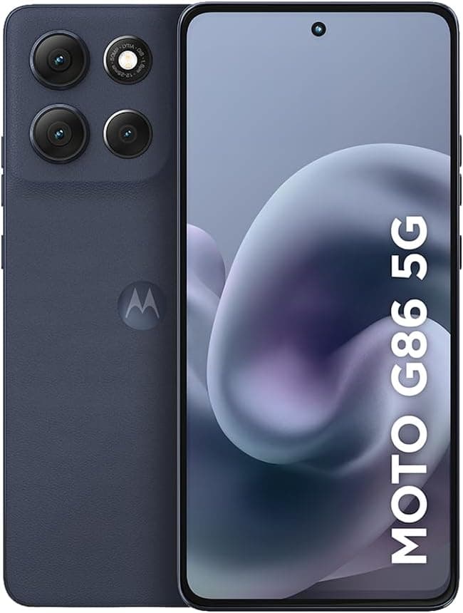 Motorola Moto g86 5G 256GB (8GB+16GB RAM Boost) pOLED 1.5K, 50MP OIS, IP68/IP69 - R$ 1.469 no Pix