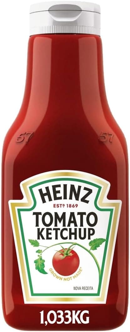 Heinz Ketchup Tradicional 1,033kg por R$ 10,64 (leve 5, cupom + recorrência)