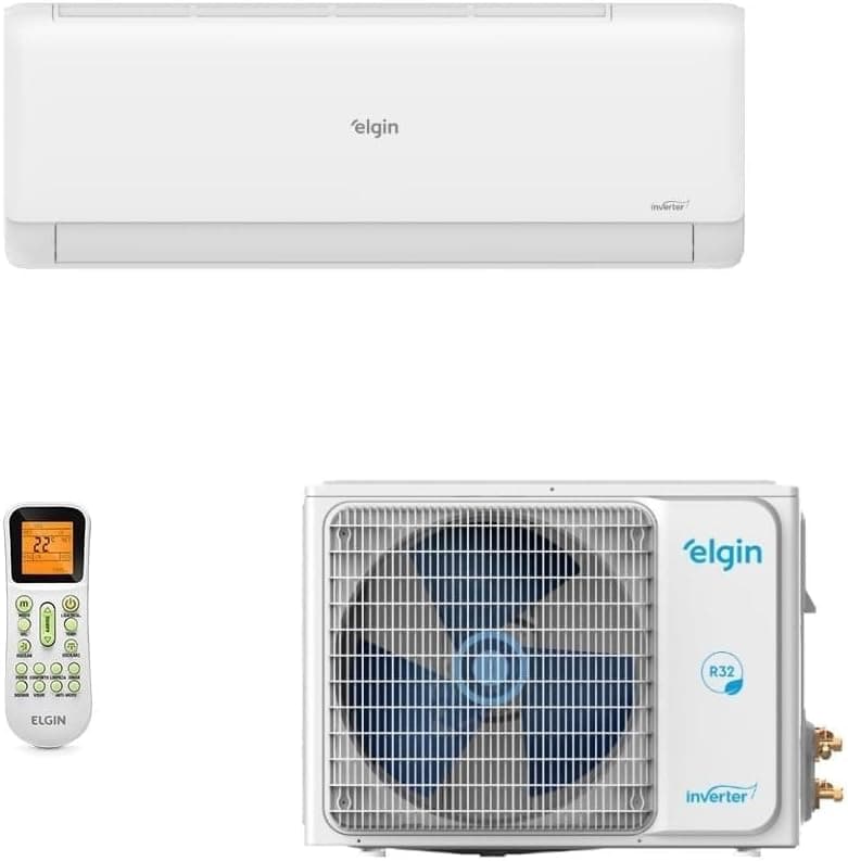 Ar Condicionado Split Elgin Eco Inverter II 18000 BTU Frio 220V (45HJFI18C2WC) por R$ 2.140 no Pix + Frete Grátis