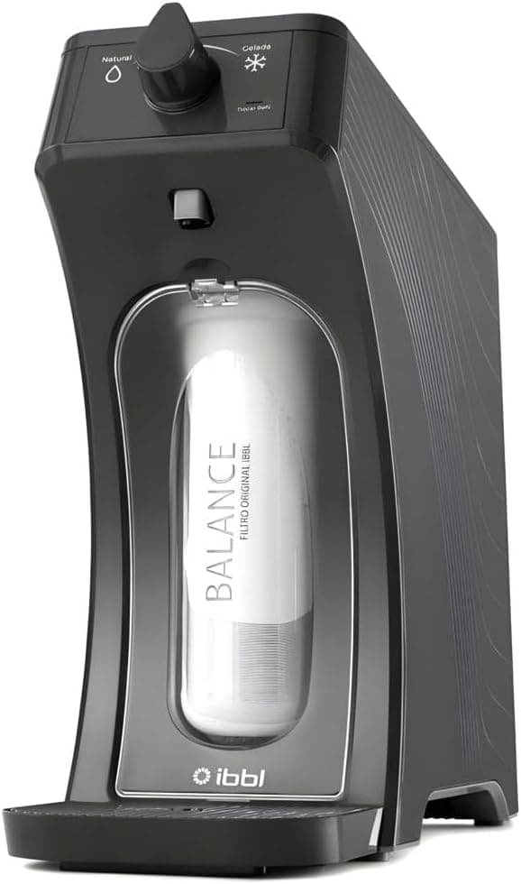 Purificador de Água Refrigerado IBBL New E-Due Equilibrium Grafite Full Range com Cupom GOLEADA