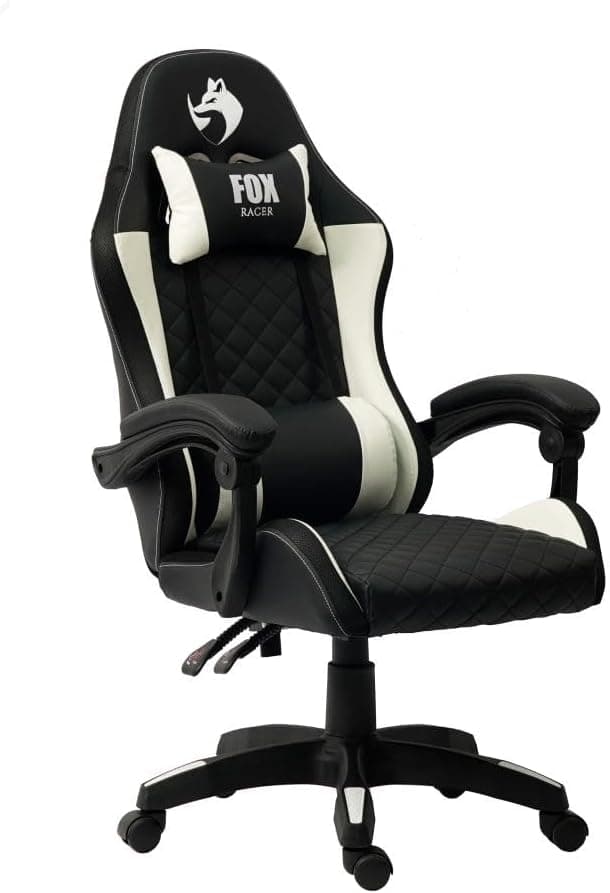 Cadeira Gamer Fox Racer Vulpes Branca WZ-318 por R$ 351 no Pix + Frete Grátis