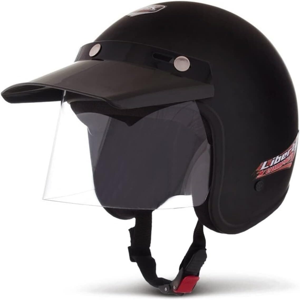 Capacete Aberto Pro Tork Liberty Compact Solid Preto Fosco Tam. 58 por R$ 75,09 (Prime)