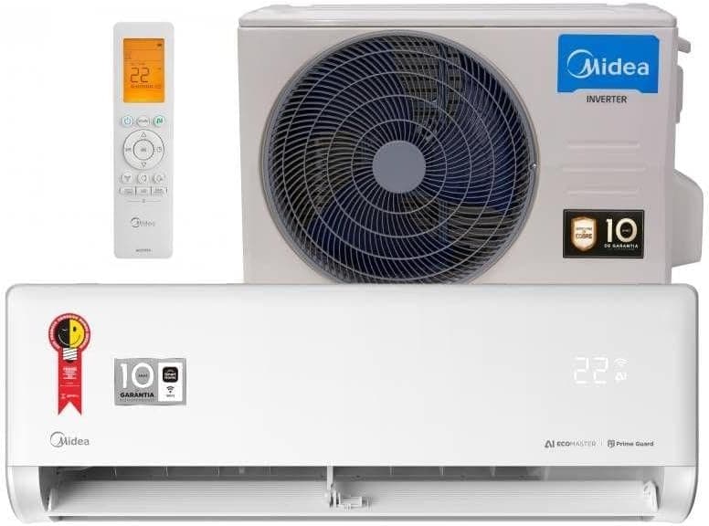 Ar-Condicionado Split Inverter Midea AI Ecomaster 9000 BTUs 220V por R$ 1.315 no Pix + cupom