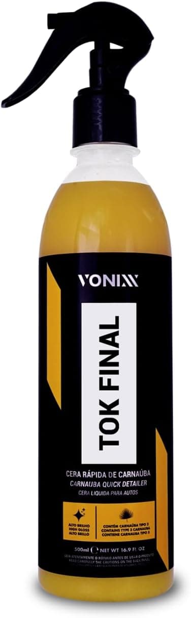 Vonixx Carnauba Tok Final 500ml por R$ 20 com frete gratis