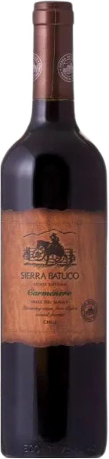 Vinho Tinto Chileno Sierra Batuco Carménère 750ml por R$ 24,60 (Frete Grátis Prime)