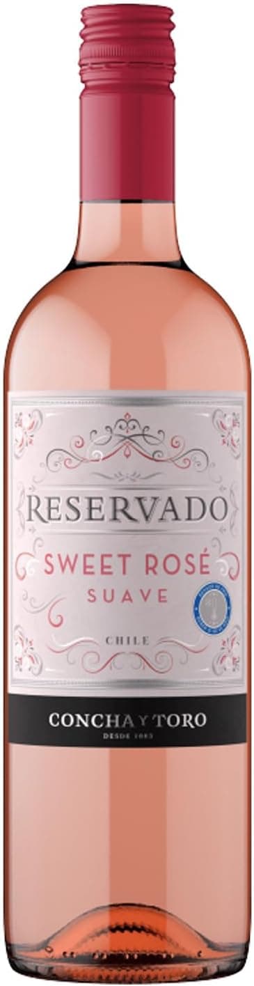 Vinho Concha y Toro Reservado Suave Rosé 750ml por R$ 22,90 (a vista, frete gratis)