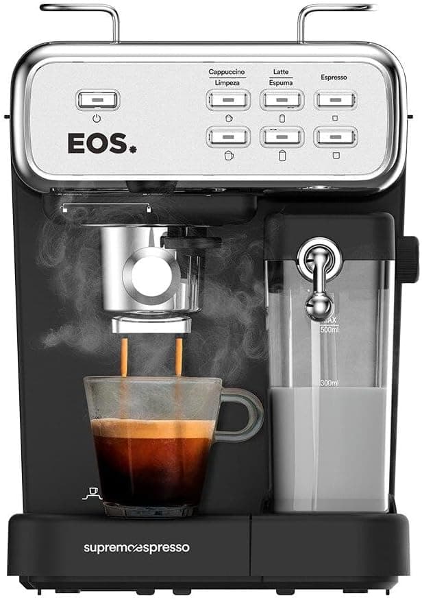 Cafeteira Espresso 3 em 1 EOS ECF07EC 20 Bar Inox 110V por R$ 629 no PIX (Cupom)