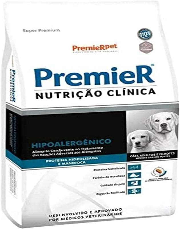 Ração PremieR Nutrição Clínica Hipoalergênica para Cães 10,1 kg