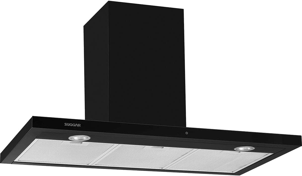 Coifa de Parede Suggar Granada Slim Touch 90cm Preta 110V (TP1191PT) por R$ 999 + frete gratis