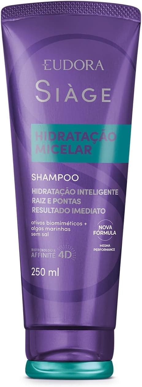 Shampoo Eudora Siàge Hidratação Micelar 250ml por R$ 22,71