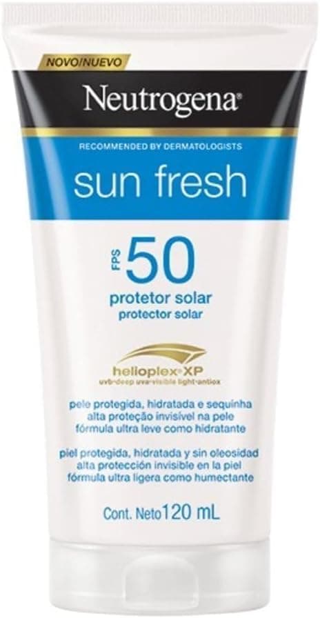 Neutrogena Sun Fresh Protetor Solar Corporal FPS 50 120ml por R$ 20,79 (leve 2 + cupom no app)