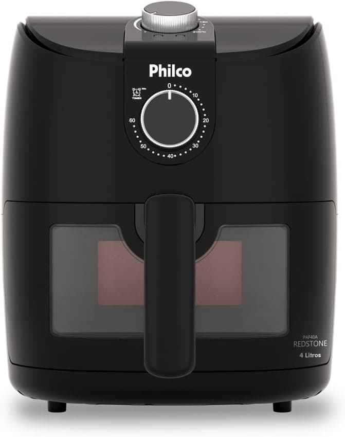 Air Fryer Philco PAF40A 4L Redstone 1500W 220V por R$193 (frete gratis + cupom SEMANABEBE)