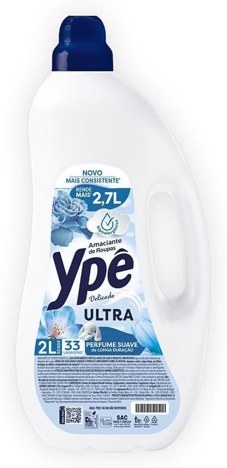 Amaciante Ype Tradicional Delicado 2L por R$ 8 com frete gratis