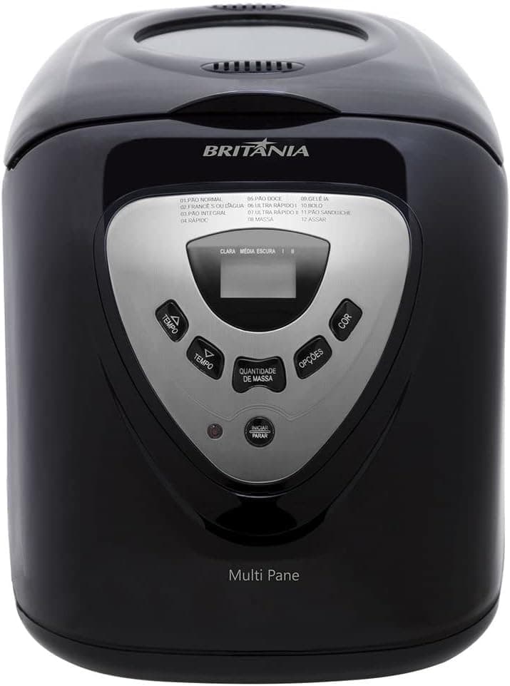Panificadora Britânia Multipane 550W 110V com cupom GOLEADA e frete grátis por R$ 459