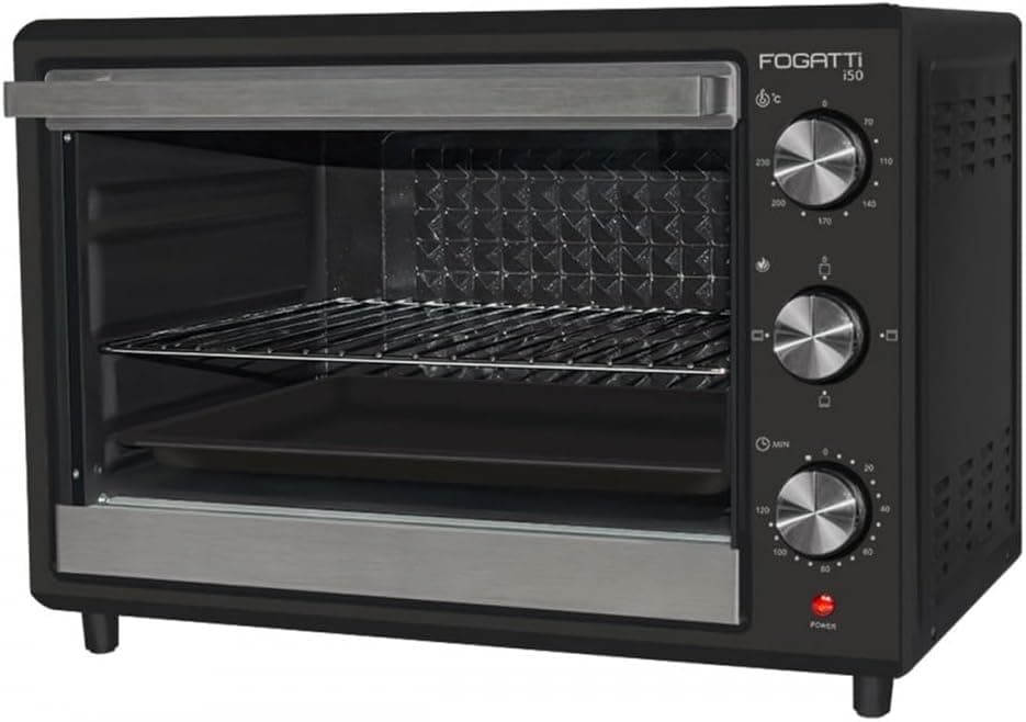 Forno Elétrico Fogatti i50 Preto 50L 127V com Frete Grátis