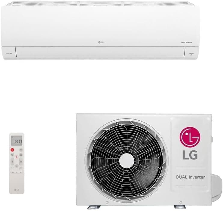 Ar-Condicionado LG Dual Inverter AI Voice 9000 BTUs Quente e Frio 220V S3-W09AA31E por R$ 1.999