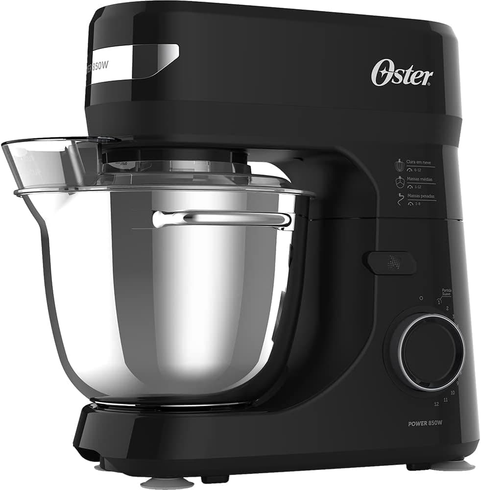 Batedeira Planetária Oster Bowl Inox III OBAT641 220V por R$ 405,06 (Frete Grátis)