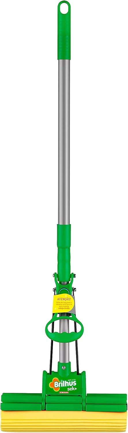 Mop Brilhus Sek+ Bettanin Lava e Seca com Cabo Retratil (ate 89cm) por R$ 35,22 + frete gratis