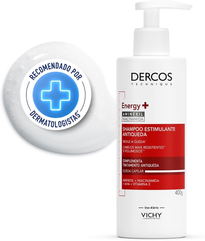 Vichy Dercos Energy+ Shampoo Antiqueda 400g por R$ 89 (frete gratis)
