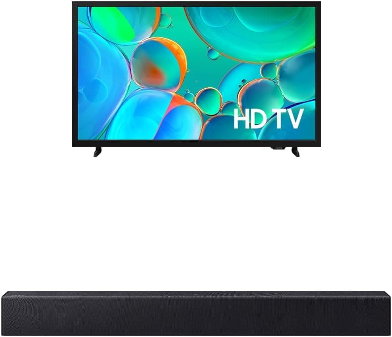 Combo Samsung Smart TV 32" HD H5000F + Soundbar HW-B400F por R$ 1.295 no Pix (frete gratis)