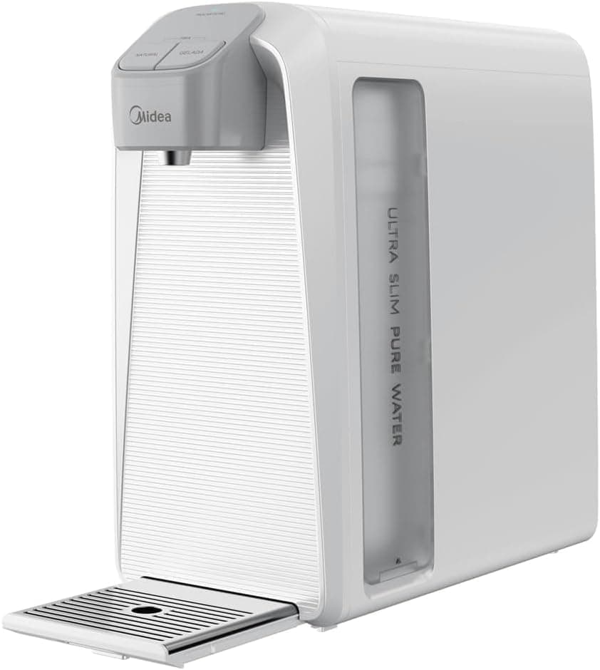 Purificador de Água SlimPure Midea Branco Bivolt por R$ 287 no Pix (Cupom HOJETEM + Frete Grátis)