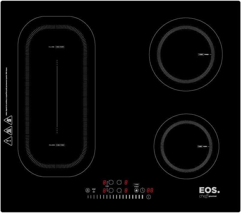 Cooktop de Indução EOS Freezone ECI04EPF 4 Bocas 220V 7500W com Cupom