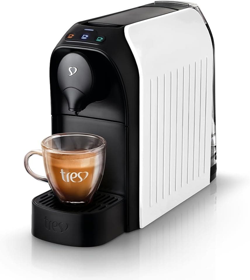 Cafeteira Espresso e Multibebidas TRES 3 Corações Passione Branca 220V por R$ 314 (Cupom TORCIDA + Frete Grátis)