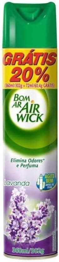 Bom Ar Lavanda Aerossol 432ml com Frete Grátis