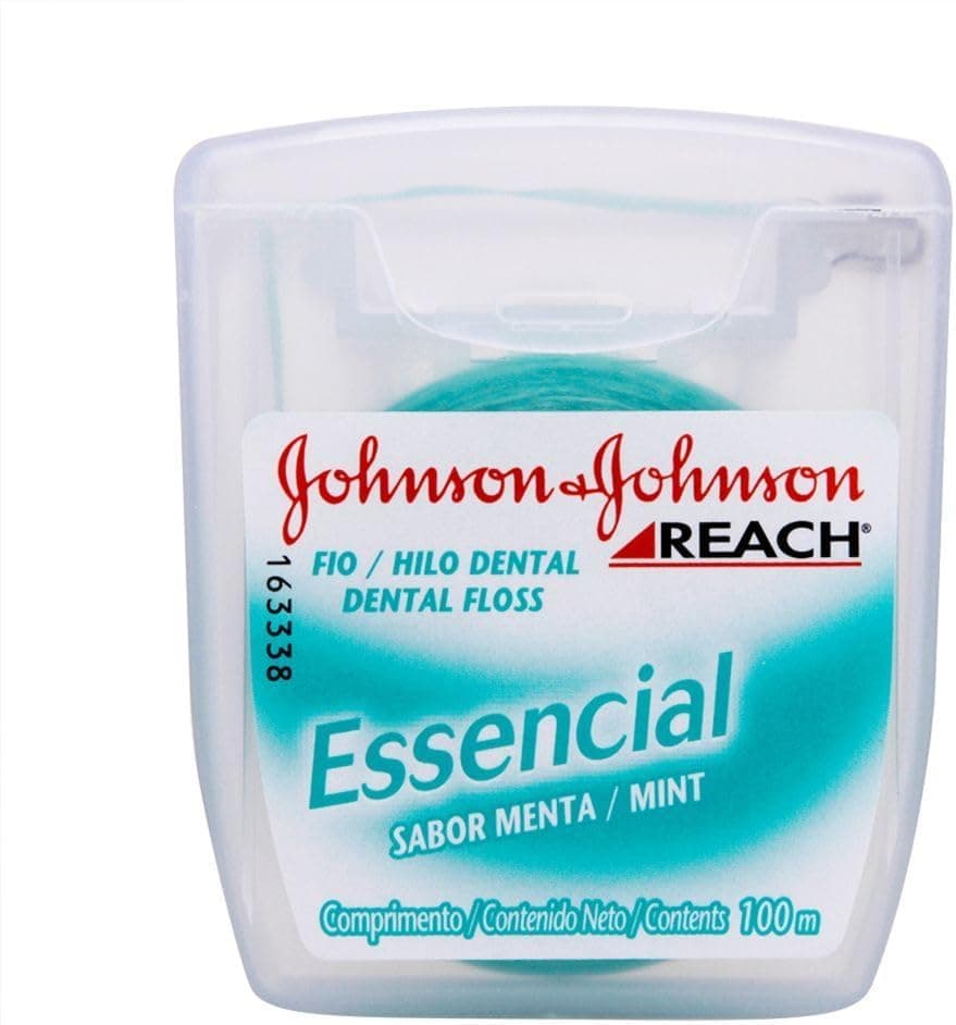 Fio Dental Johnson’s Reach Essencial Menta 100m por R$ 10 (com 20% OFF no checkout)