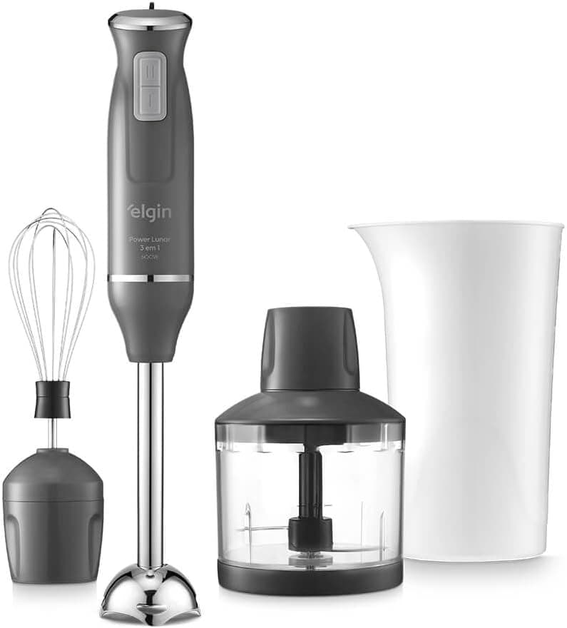 Mixer Elgin Lunar Power Inox 3 em 1 600W 220V (mixer + triturador + batedor) por R$ 103 no Pix + cupom PRIMEMAIO