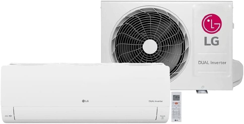 Ar-Condicionado Split LG Dual Inverter Voice 18.000 BTUs Quente e Frio 220V R-32 por R$ 3.319 (c/ cupom)