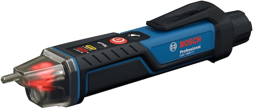 Detector de Tensao sem Contato Bosch GVD 1000-17 (IP67) por R$ 98,98 com cupom + Frete Gratis