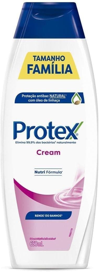 Sabonete Líquido Protex Cream Antibacteriano 650ml por R$ 17,99 (com recorrência)
