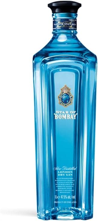 Gin Star of Bombay 750 ml por R$ 154 (frete gratis)