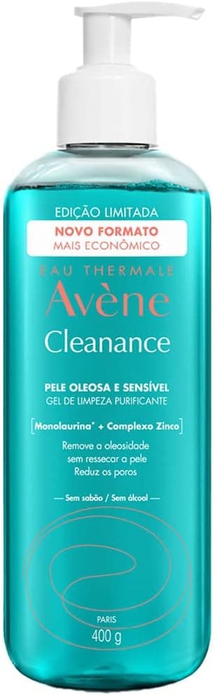 Avène Cleanance Gel de Limpeza Facial 400g por R$ 60,71 (frete grátis)