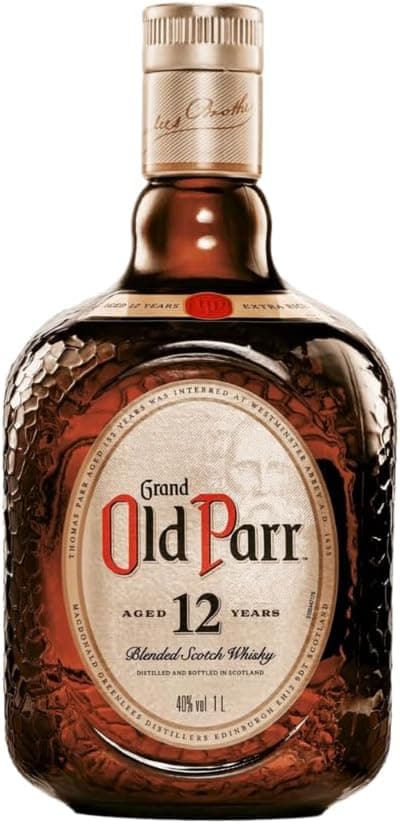 Whisky Old Parr 12 Anos 1L por R$114 no Pix (Frete Grátis)