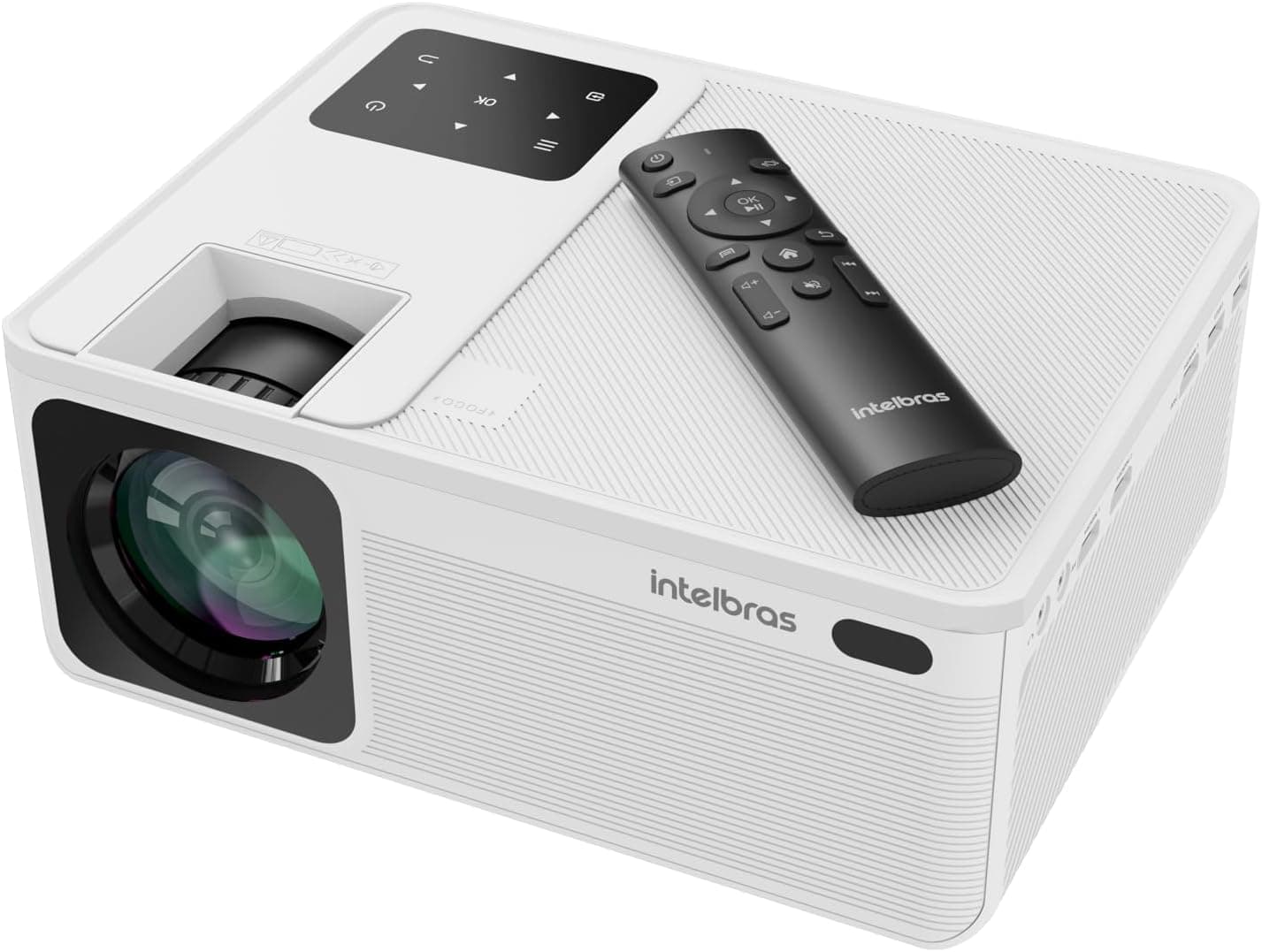 Projetor Intelbras Full HD 5200 Lúmens Wi‑Fi PFL5211 com Frete Grátis