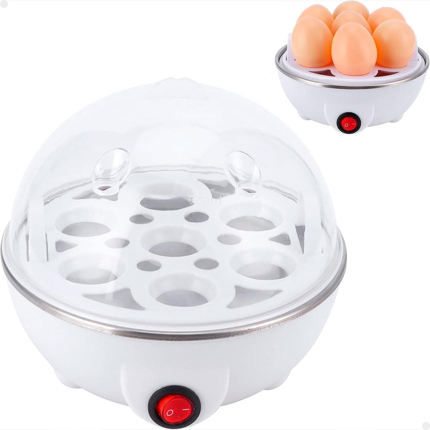 Cozedor de Ovos Elétrico Portátil até 7 Ovos (220V) por R$29,50 com frete grátis