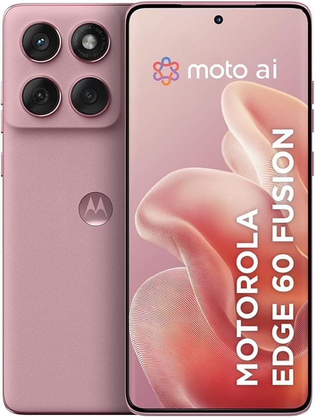 Motorola Edge 60 Fusion 5G 256GB 16GB RAM 50MP NFC Rosa por preço promocional