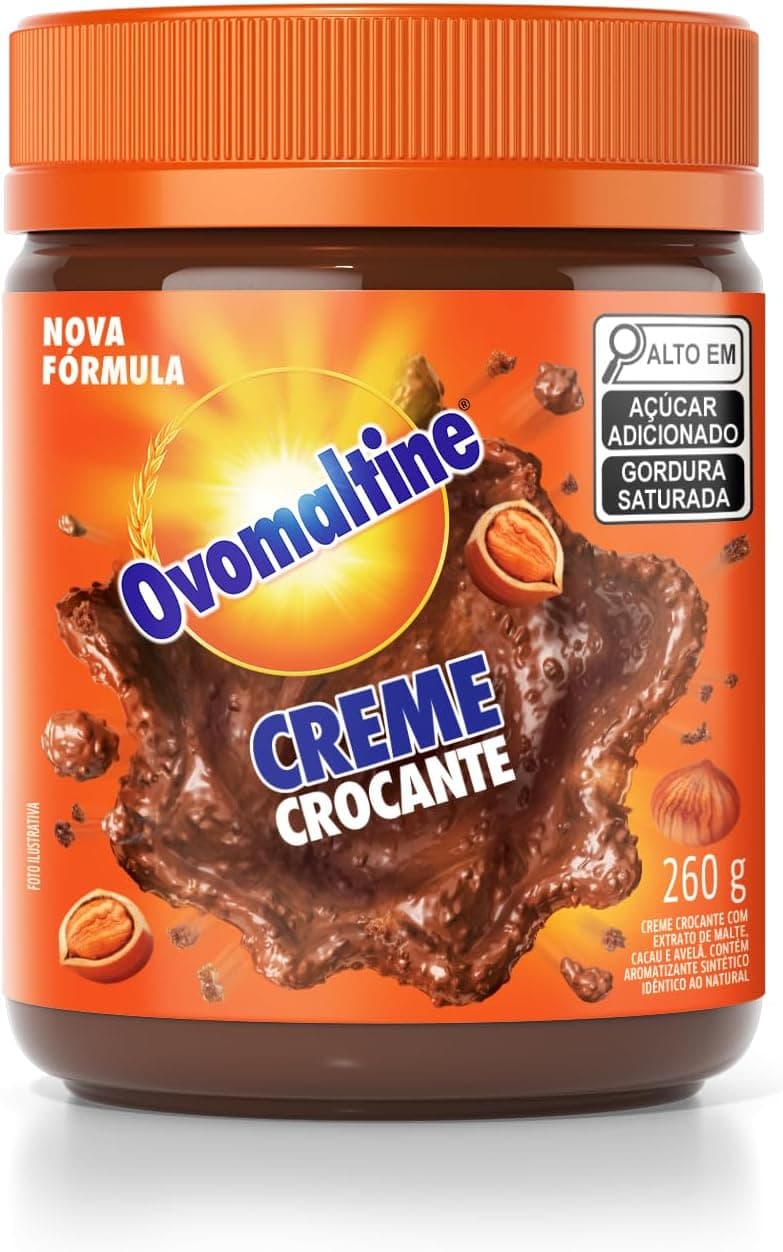 Creme Crocante Ovomaltine Pote 260g