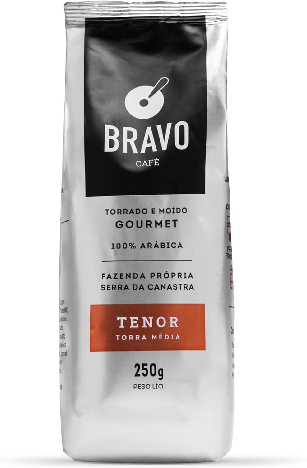 Café Bravo Tenor Torrado e Moído Frutas Vermelhas 250g por R$ 20,99 (Prime)