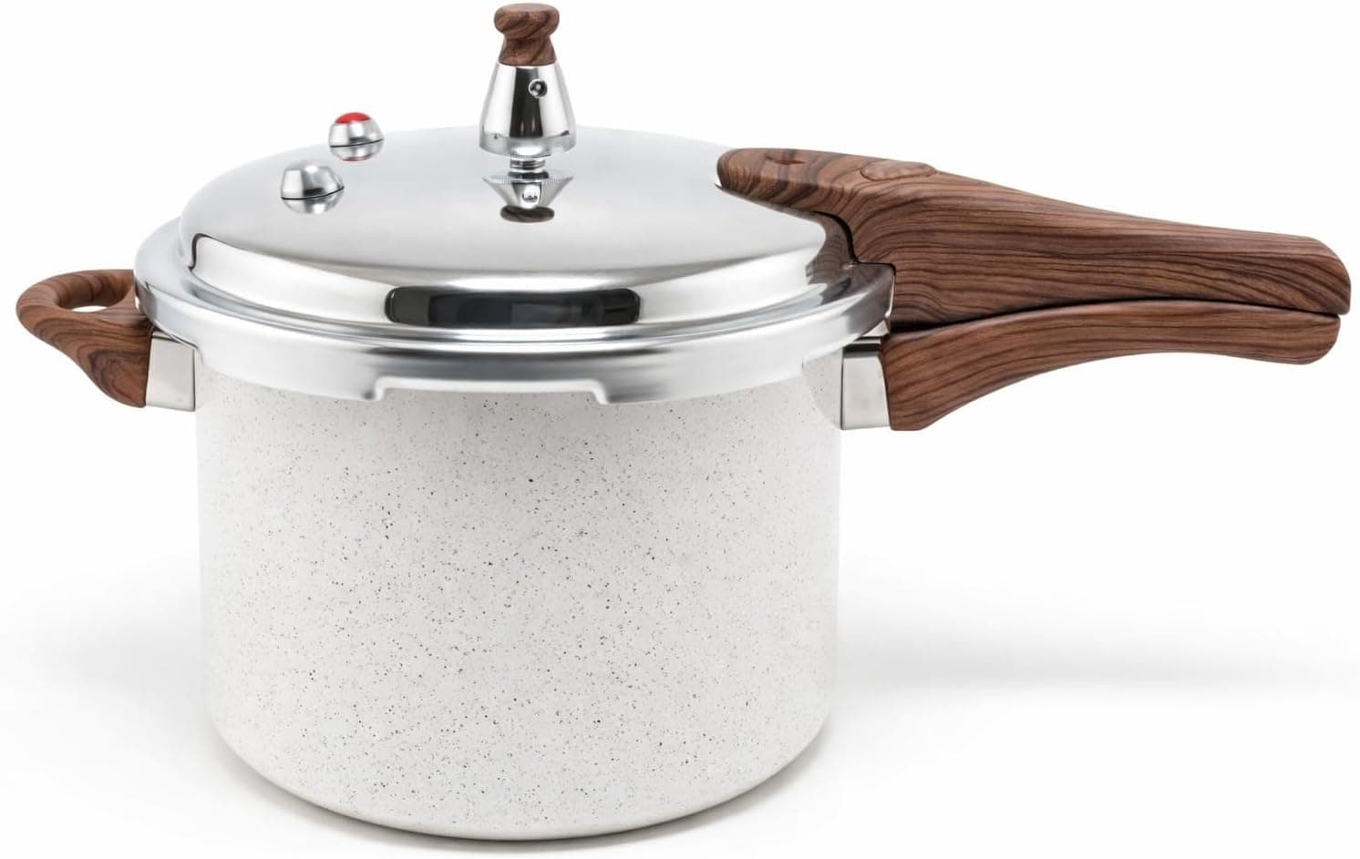 Panela de Pressão Tuut 4,2L para Indução com Revestimento Antiaderente Cream por R$ 139