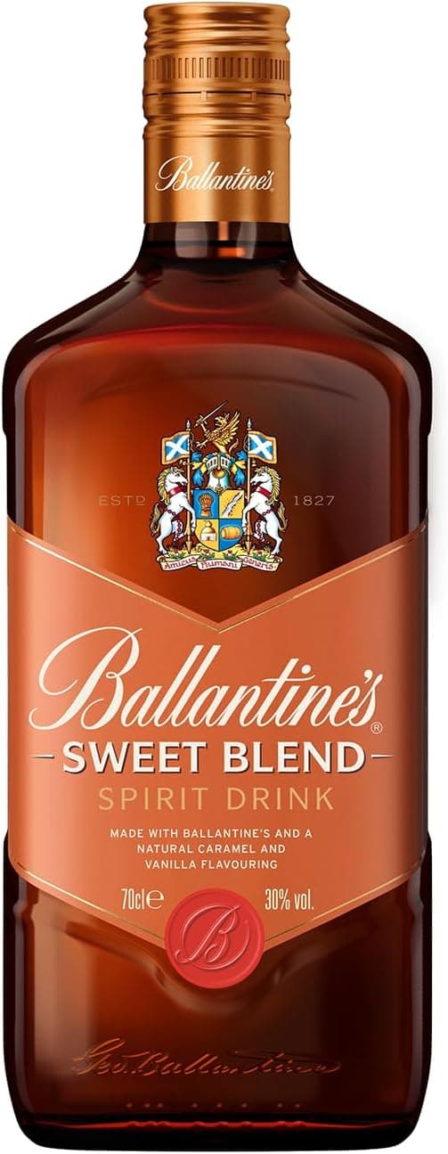 Licor Ballantine's Sweet Blend Caramelo & Baunilha 700ml por R$ 54,05 (cada, comprando 2) + frete gratis