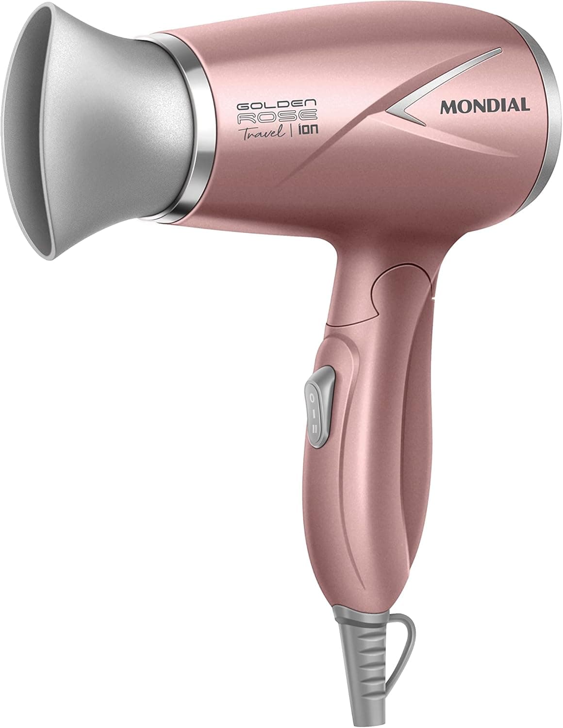 Secador de Cabelos Mondial Travel SC-47-GR Golden Rose 1200W Bivolt por R$ 72,03 (frete grátis)