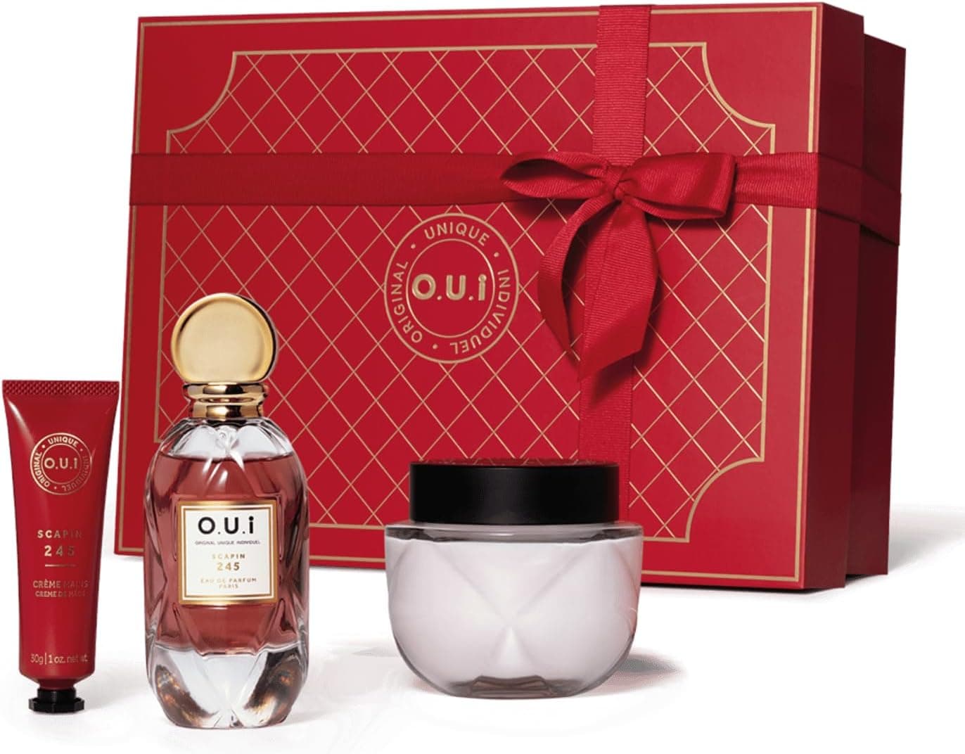 Kit O.U.i Scapin 245 (EDP 75ml + cremes) por R$ 341 com cupom e frete grátis