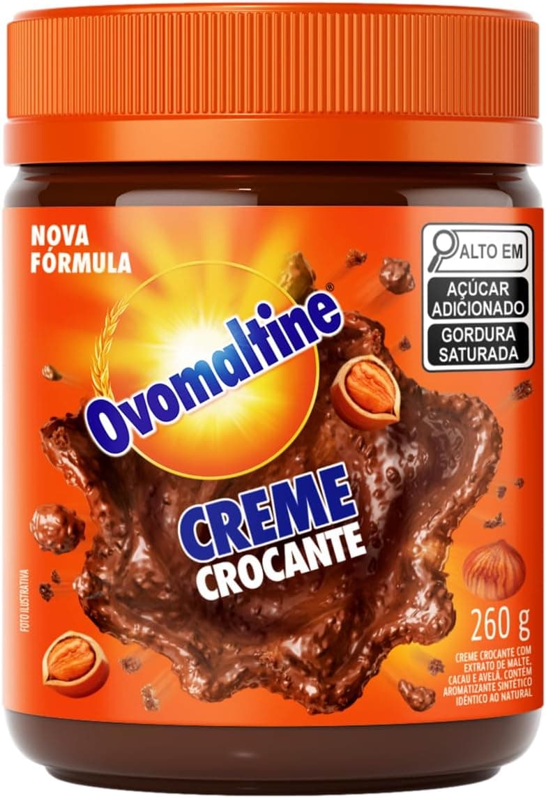 Creme Crocante Ovomaltine 260g - Oferta Imperdível