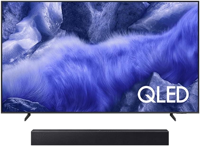 Combo Samsung Vision AI: TV 75" QLED 4K QEF1 + Soundbar HW-B400F por R$ 6.024 (frete grátis + cupom)