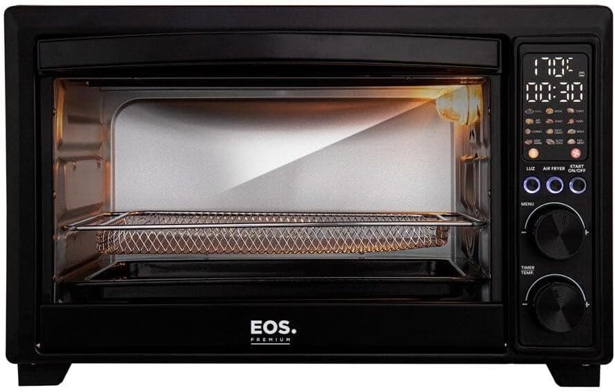 Forno e Fritadeira Air Fryer EOS EAF40APD 38L Digital All Black 110V com cupom (PIX)