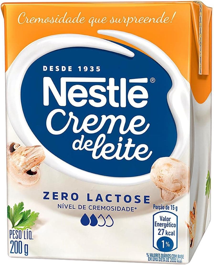 Nestlé Creme de Leite Zero Lactose 200g com Preço Abaixo da Média